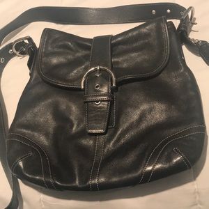 Coach crossbody leather purse.